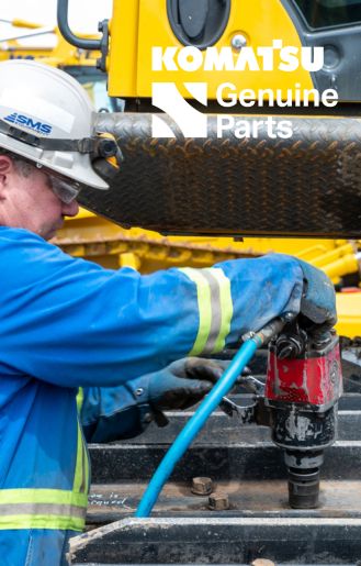 Save up to 40% on Select Komatsu Undercarriage