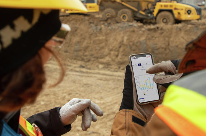 Download the My Komatsu App Today!